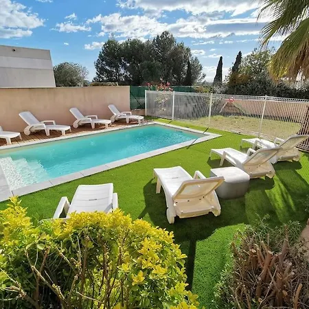 Villa A 5min Des Plages La Sun Piscine Chauffee *